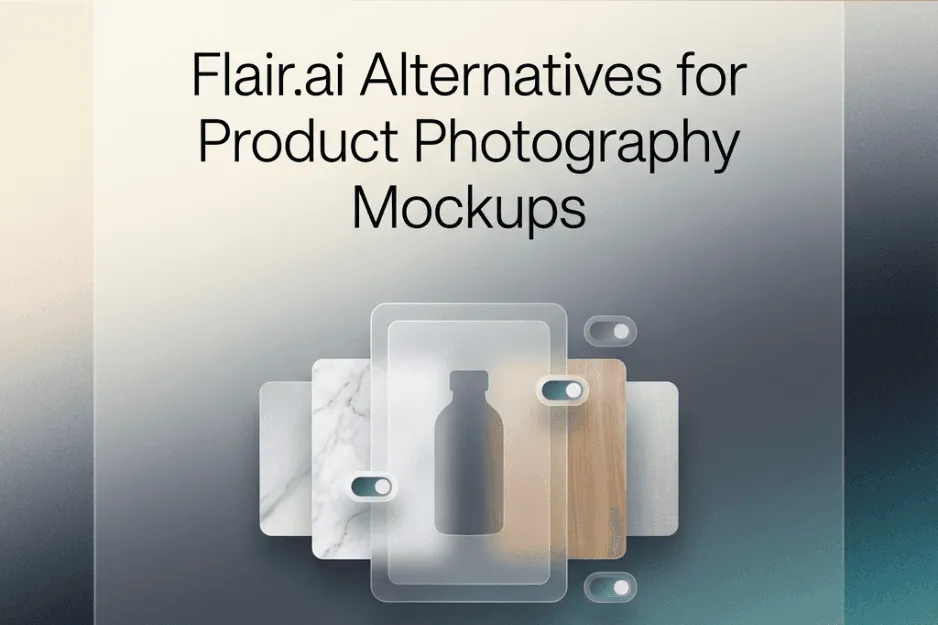 Flair.ai Alternatives for Product Photography Mockups