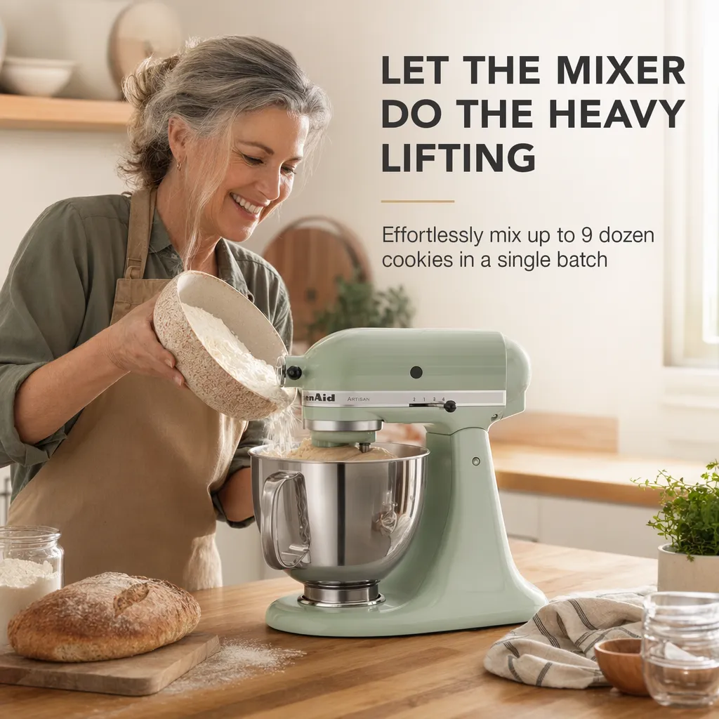 Pixii-generated Amazon listing image of a KitchenAid stand mixer (3 of 7)