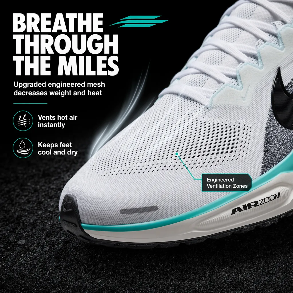 Pixii-generated Amazon listing image of Nike Pegasus 41 running shoes (4 of 7)