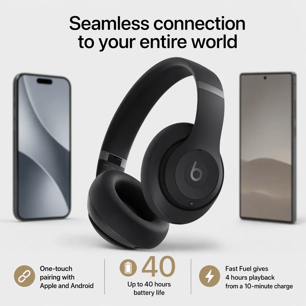 Pixii-generated Amazon listing image of Beats Studio Pro headphones (5 of 7)